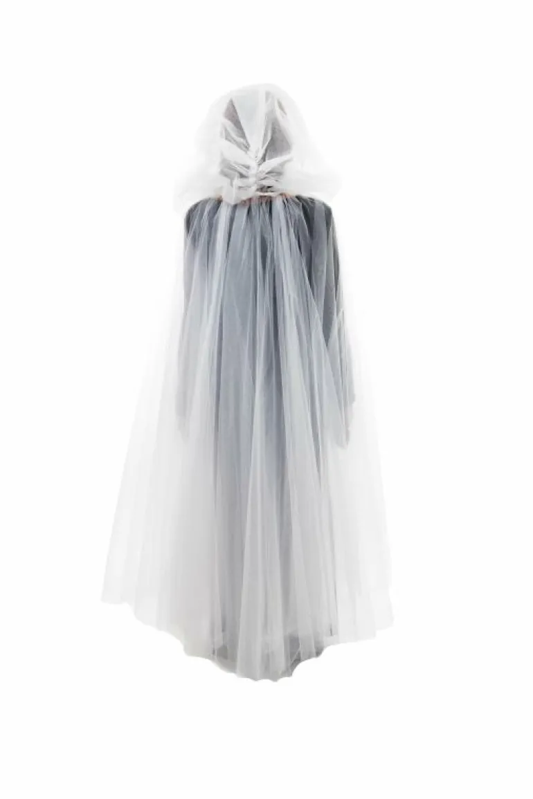 Cloaks-Little Adventures, LLC Adult White Tulle Cloak