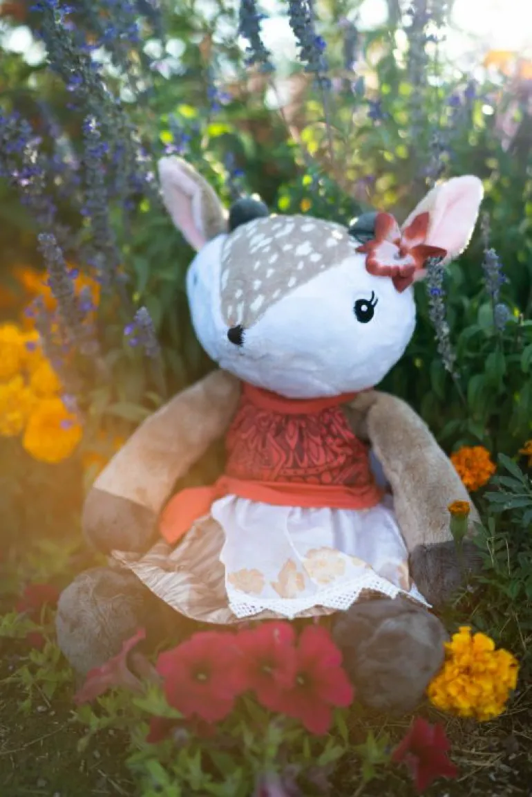 Stuffed Animals-Little Adventures, LLC Adventure Pal - Felicity Fawn