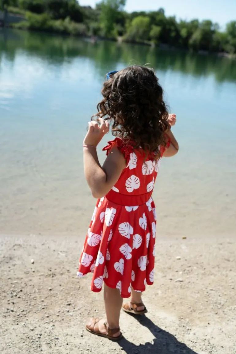 Twirl Dresses-Little Adventures, LLC Aloha Twirl Dress