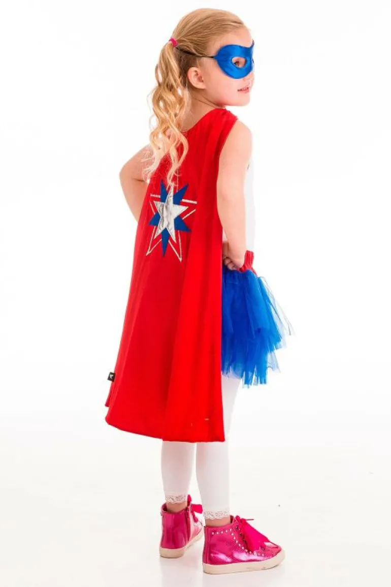 Cloaks | Super Hero-Little Adventures, LLC American Hero Cape & Mask Set