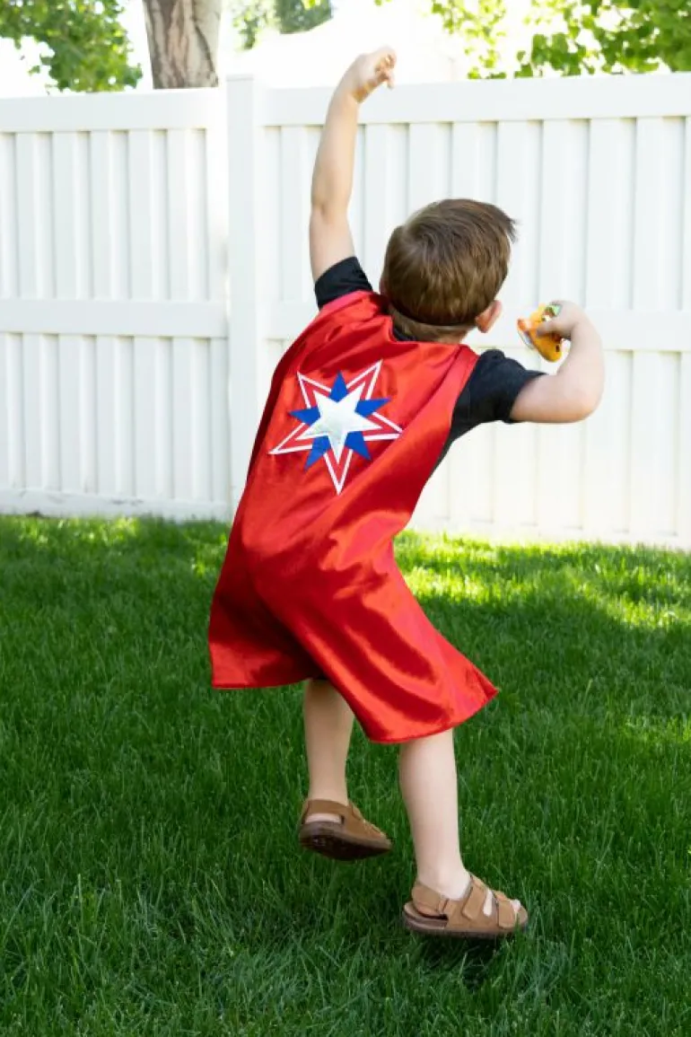Cloaks | Super Hero-Little Adventures, LLC American Hero Cape & Mask Set