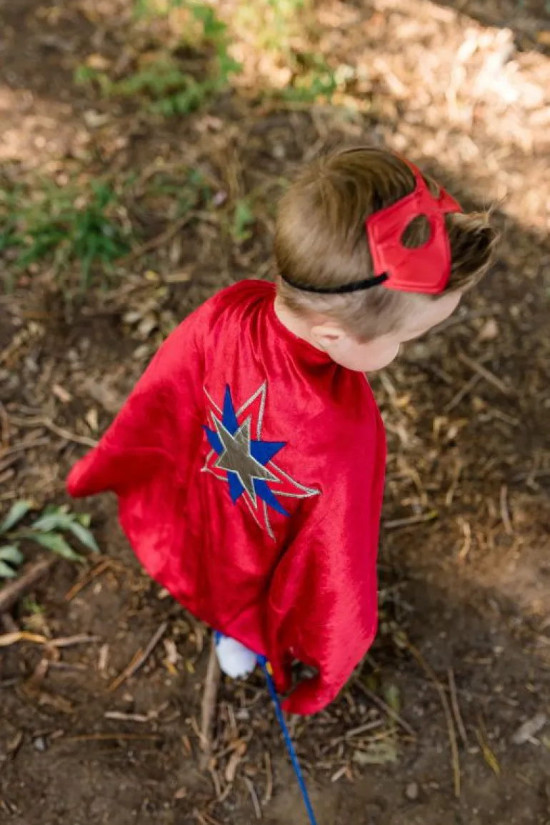 Cloaks | Super Hero-Little Adventures, LLC American Hero Cape & Mask Set
