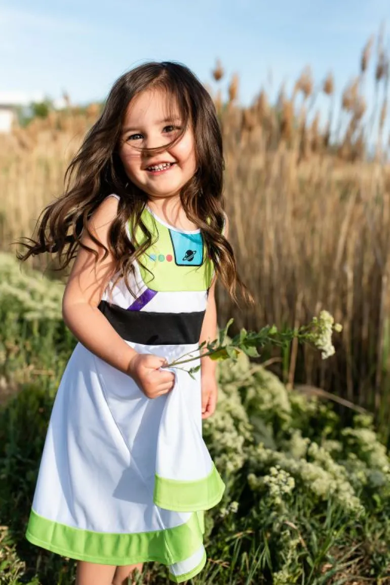 Twirl Dresses-Little Adventures, LLC Astro Twirl Dress