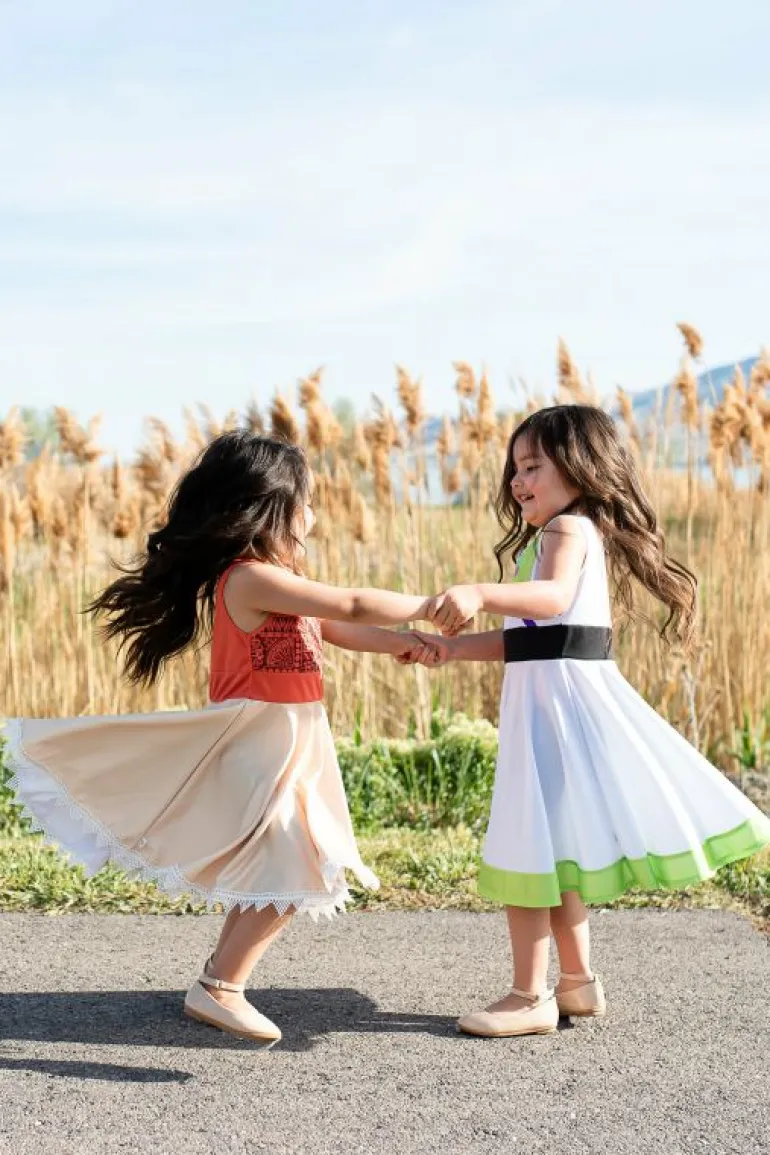Twirl Dresses-Little Adventures, LLC Astro Twirl Dress