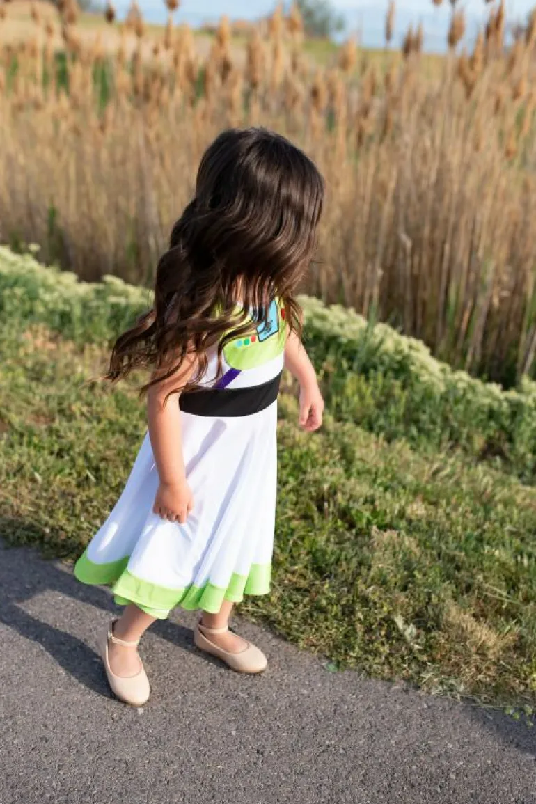 Twirl Dresses-Little Adventures, LLC Astro Twirl Dress