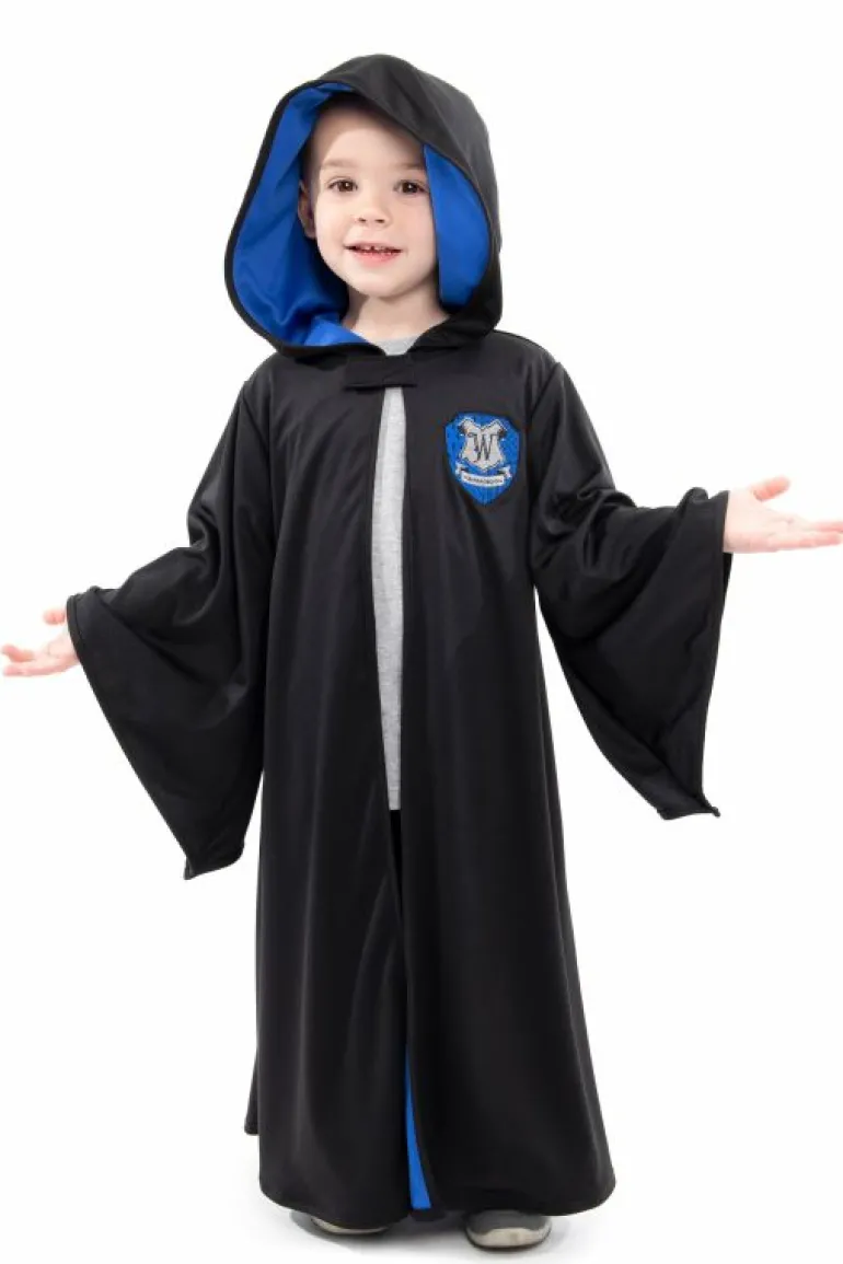 Cloaks | Wizards-Little Adventures, LLC Blue Hooded Wizard Robe