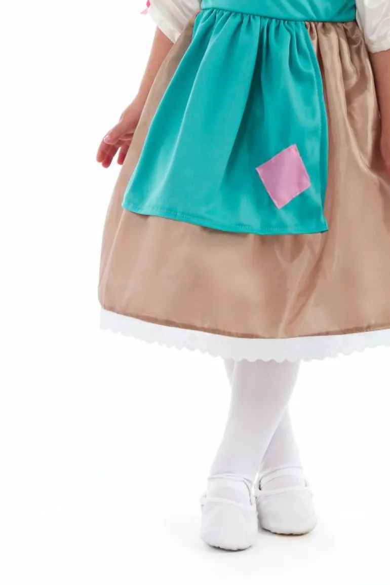 Traditional Dress Ups-Little Adventures, LLC Cinderella Day Dress with Scarf