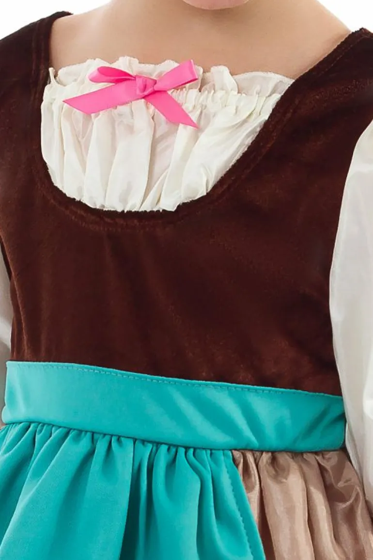 Traditional Dress Ups-Little Adventures, LLC Cinderella Day Dress with Scarf
