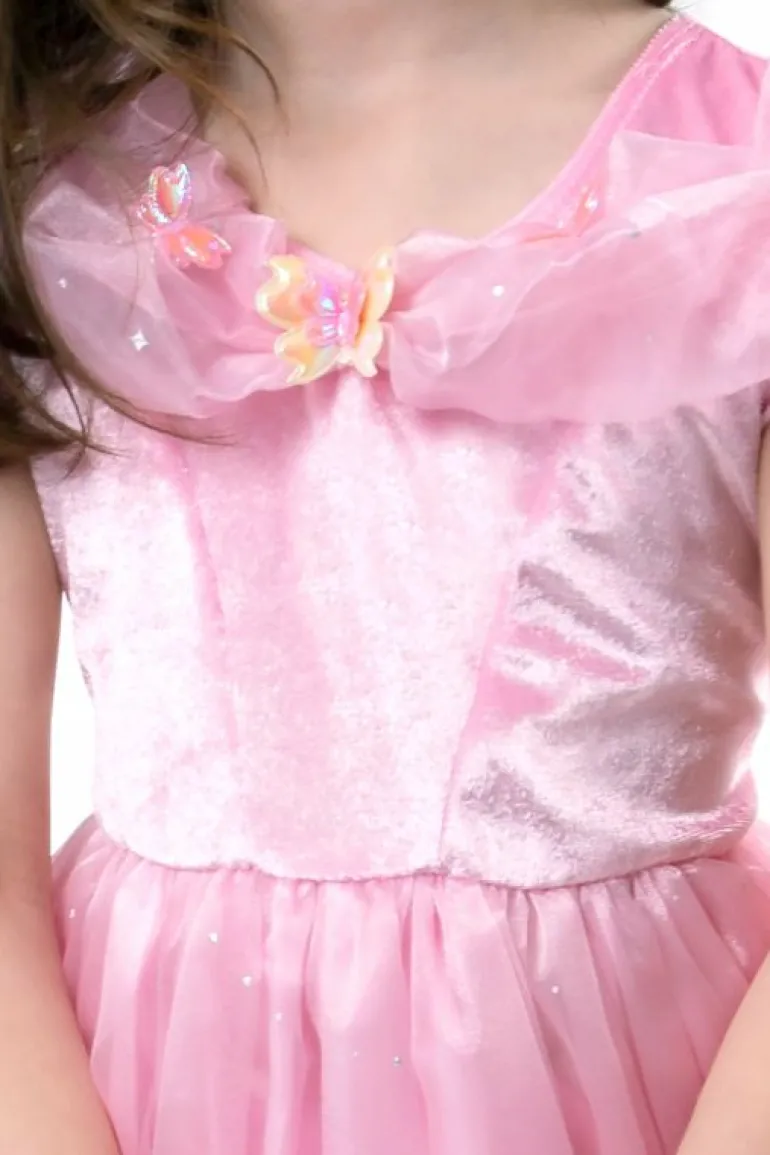 Deluxe Dress Ups-Little Adventures, LLC Deluxe Pink Butterfly Princess