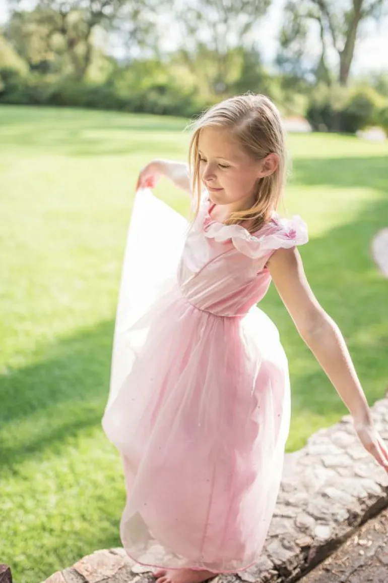 Deluxe Dress Ups-Little Adventures, LLC Deluxe Pink Butterfly Princess