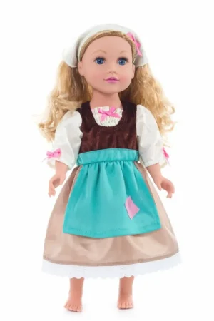 Doll Dress Ups-Little Adventures, LLC Doll Dress Cinderella Day Dress