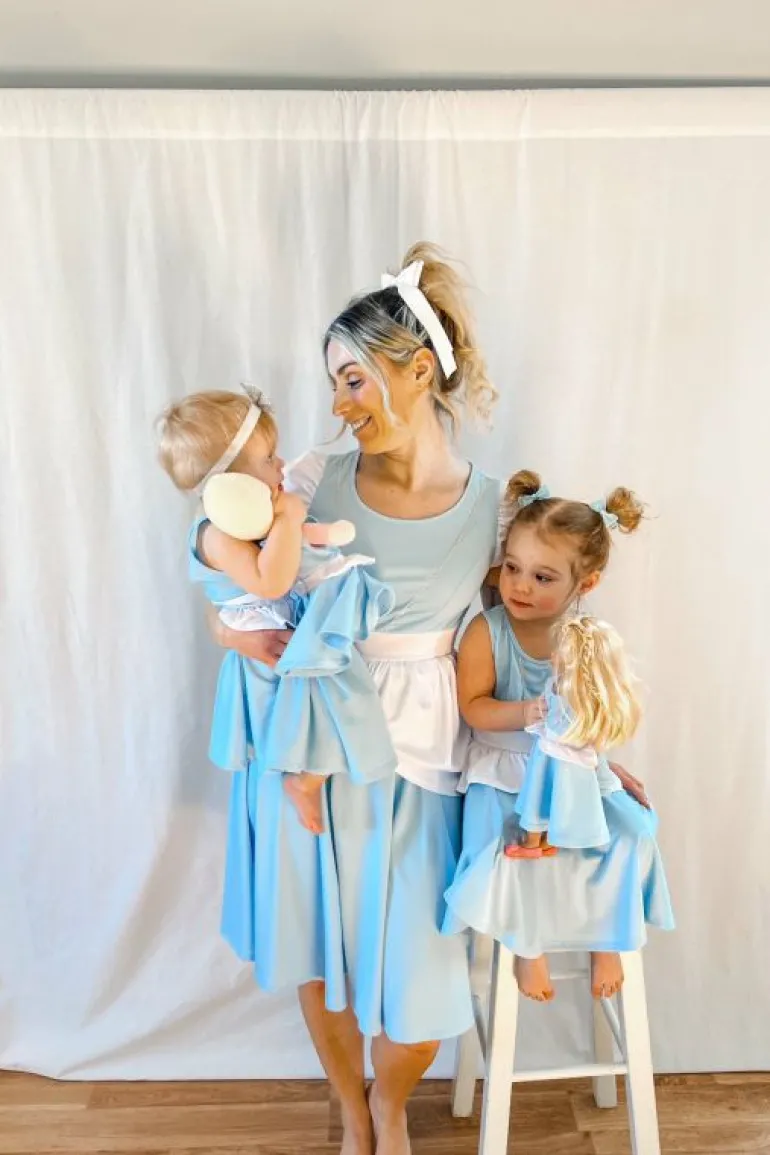 Doll Dress Ups-Little Adventures, LLC Doll Dress Cinderella Twirl