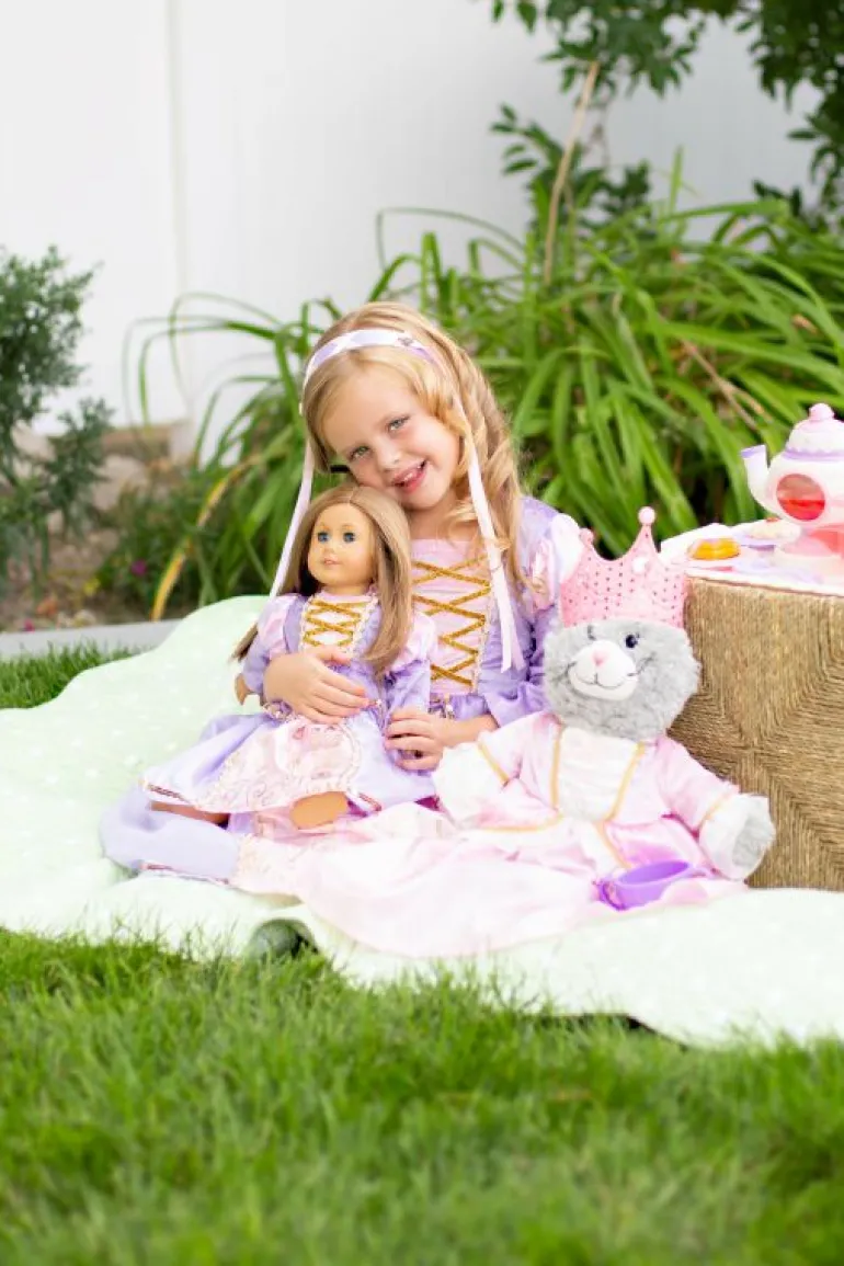 Doll Dress Ups-Little Adventures, LLC Doll Dress Classic Rapunzel