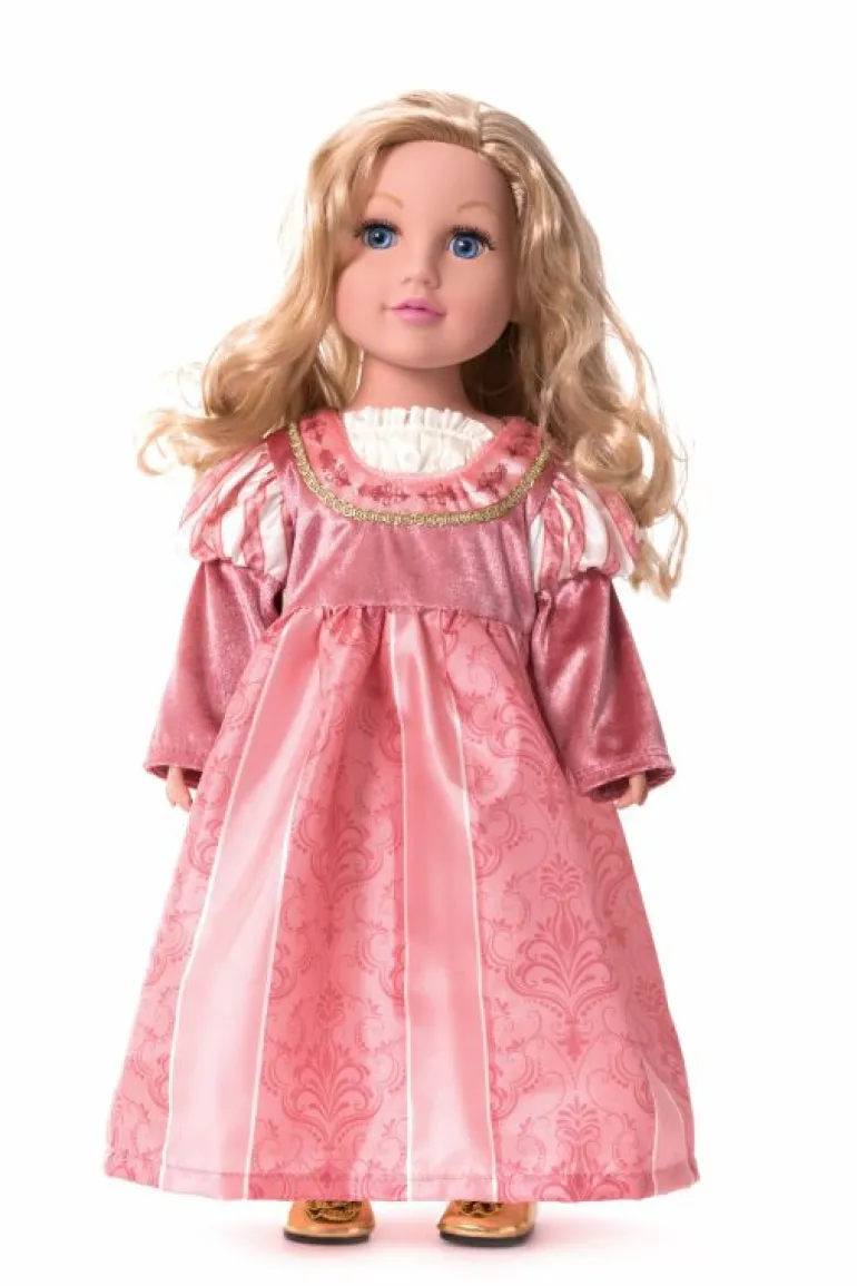 Doll Dress Ups-Little Adventures, LLC Doll Dress Coral Renaissance