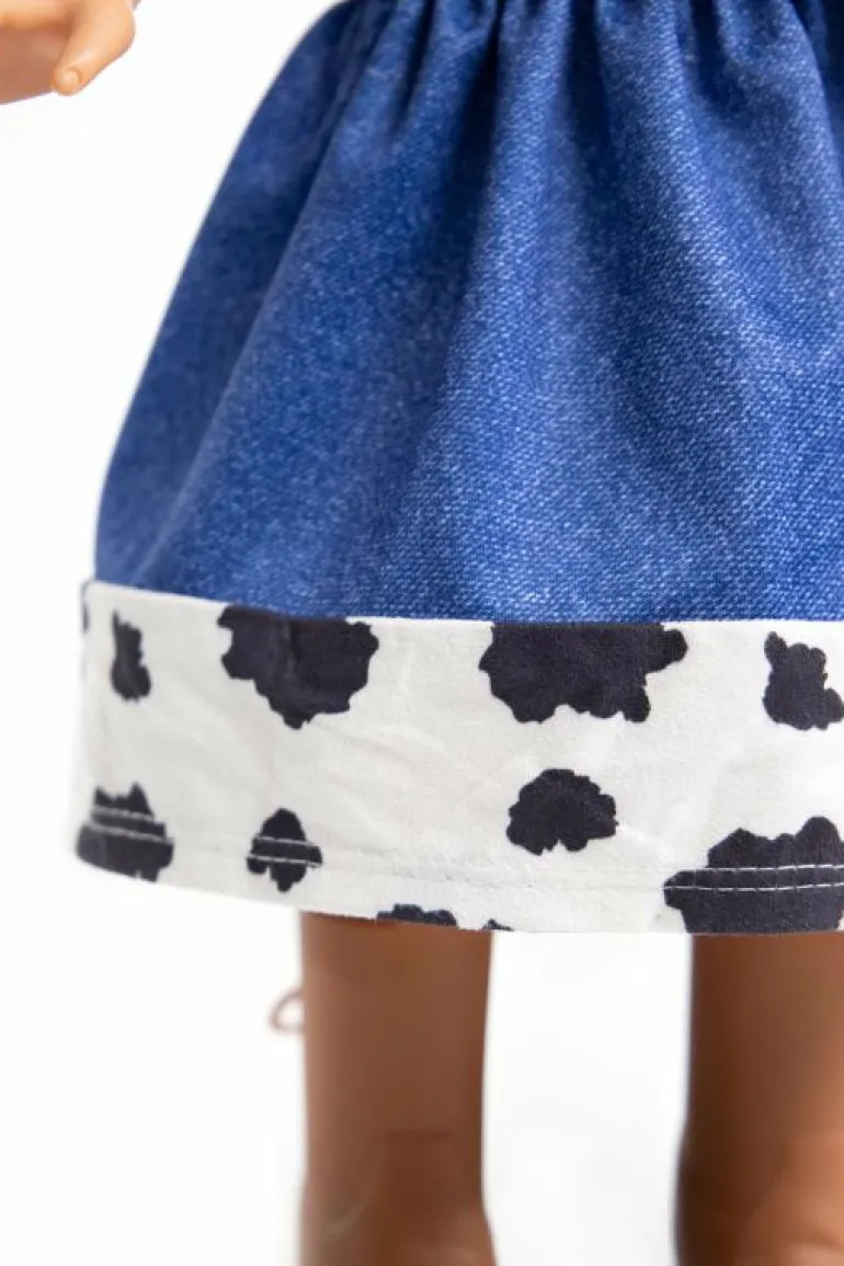 Doll Dress Ups-Little Adventures, LLC Doll Dress Cowgirl with Hat