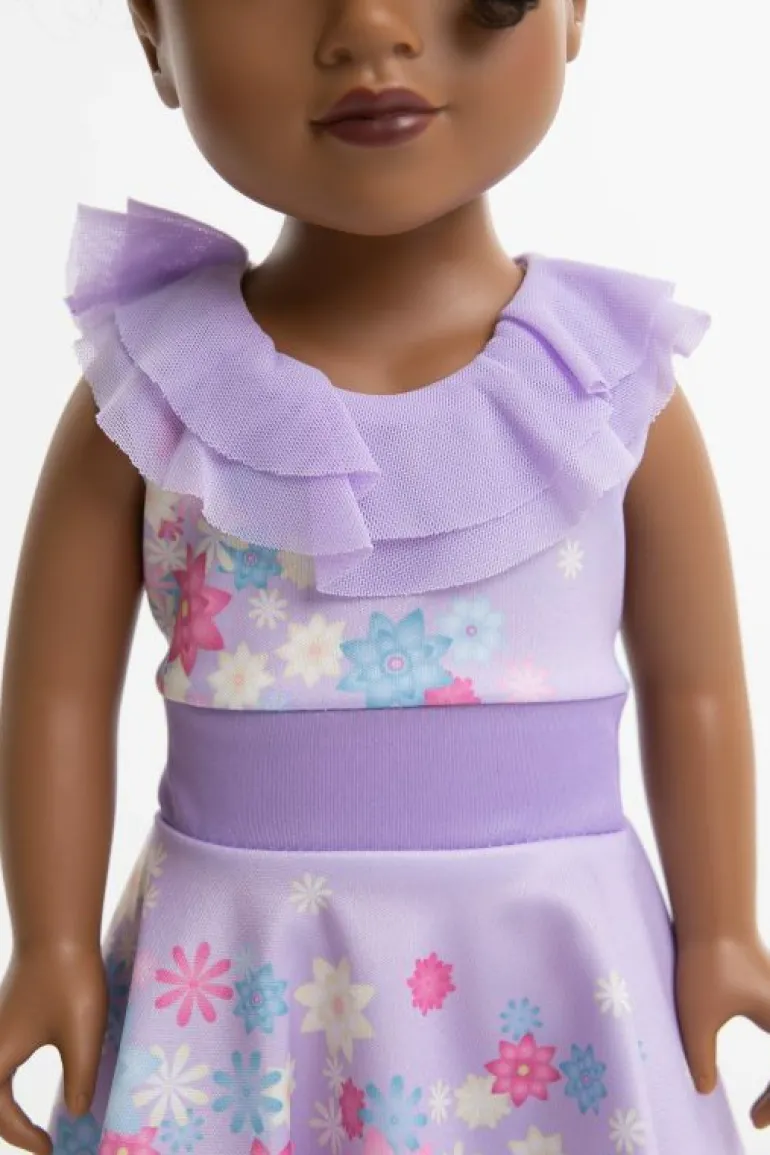 Doll Dress Ups-Little Adventures, LLC Doll Dress Flower Twirl