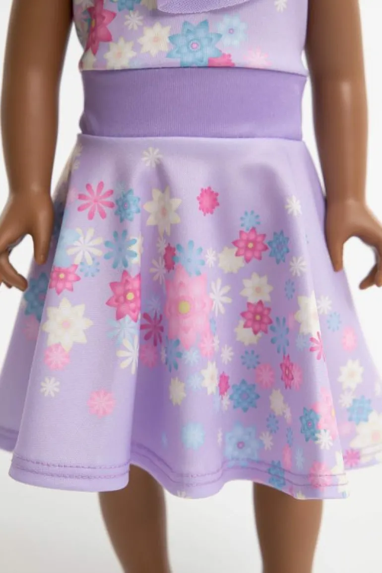 Doll Dress Ups-Little Adventures, LLC Doll Dress Flower Twirl