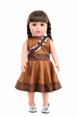 Doll Dress Ups-Little Adventures, LLC Doll Dress Galactic Fuzzball Twirl