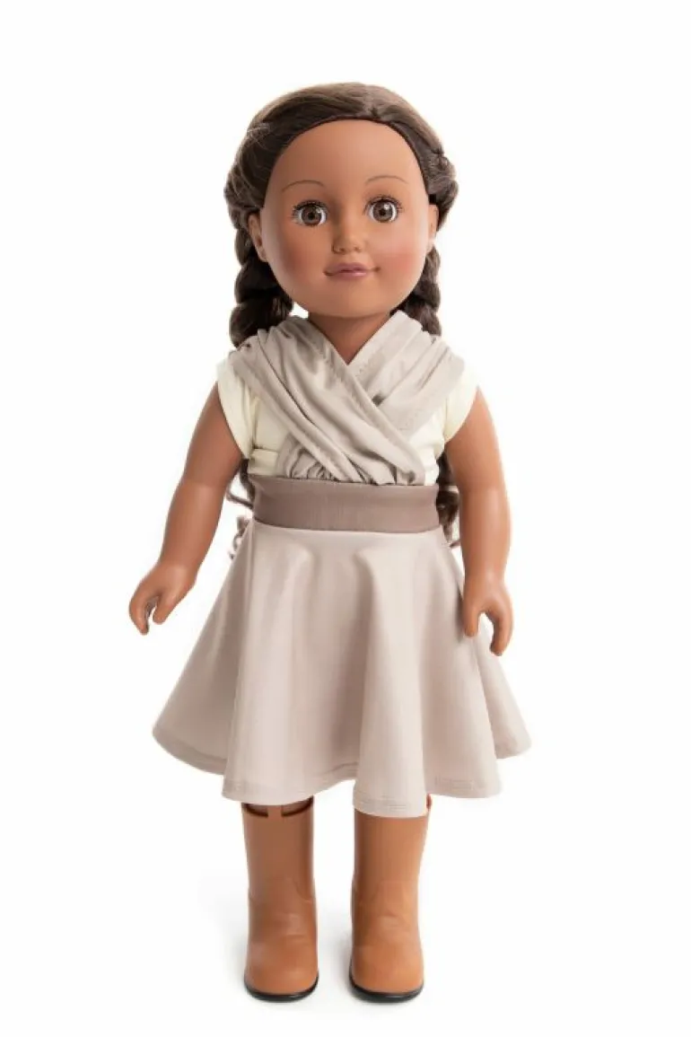 Doll Dress Ups | Galactic-Little Adventures, LLC Doll Dress Galactic Scavenger Twirl