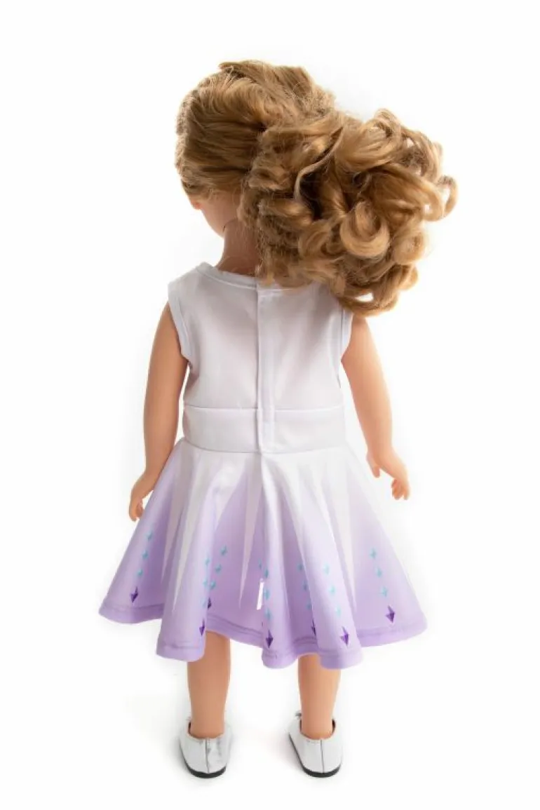 Doll Dress Ups-Little Adventures, LLC Doll Dress Ice Coronation Twirl