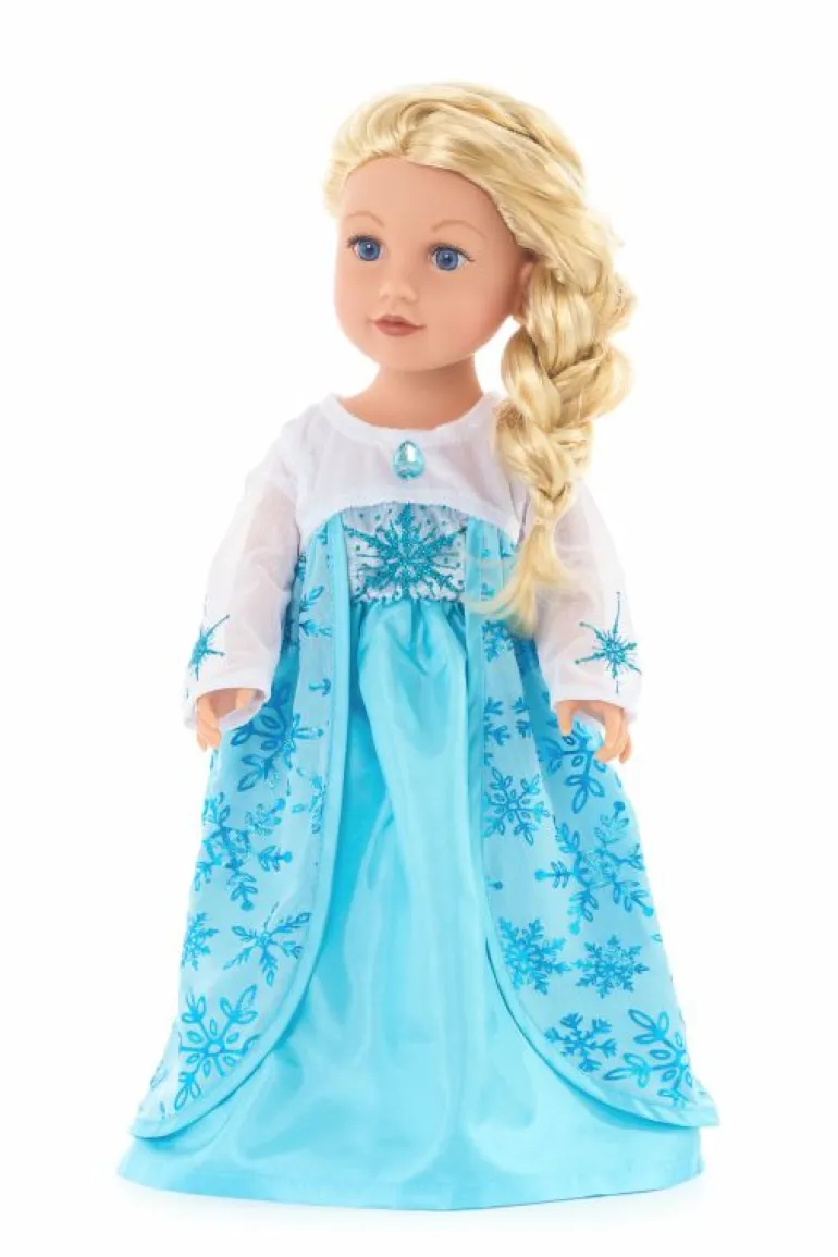 Doll Dress Ups-Little Adventures, LLC Doll Dress Ice Princess