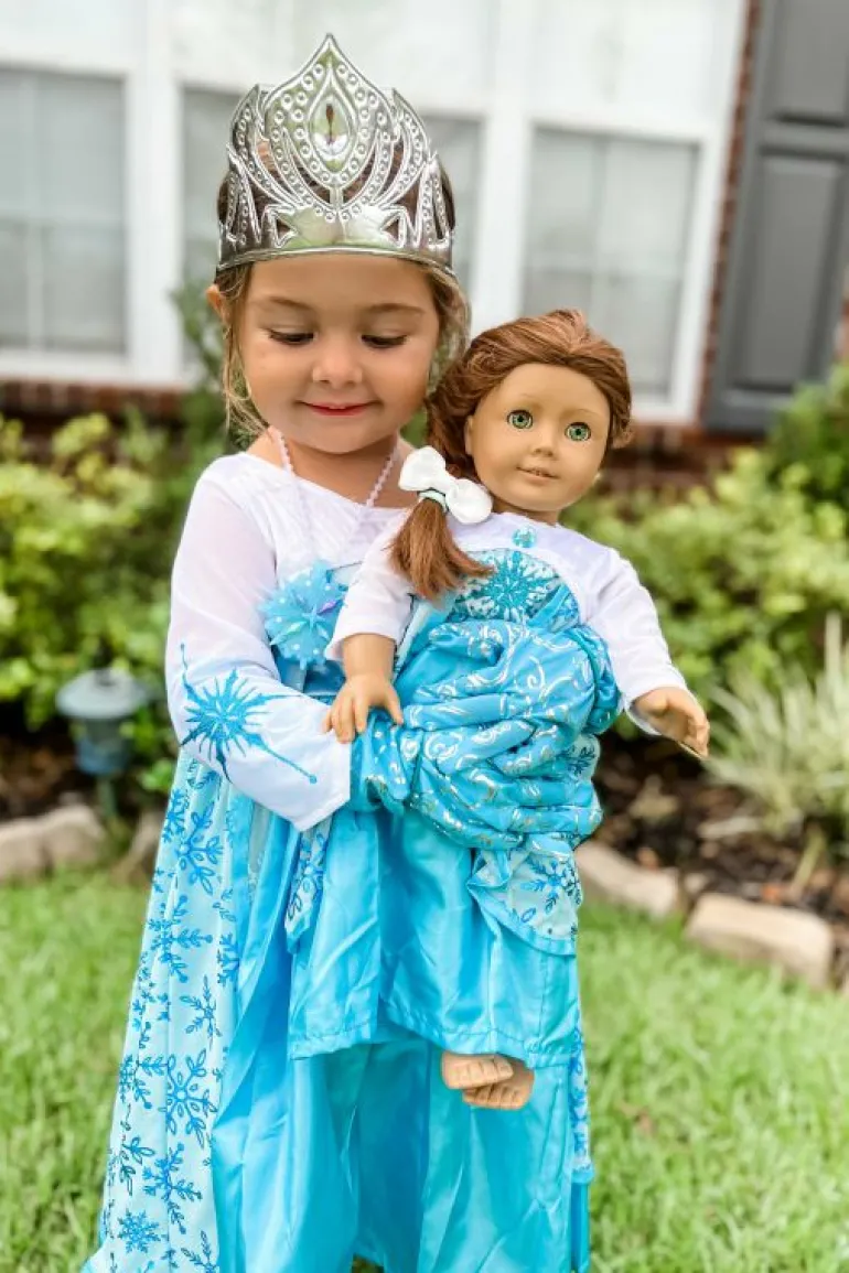 Doll Dress Ups-Little Adventures, LLC Doll Dress Ice Princess