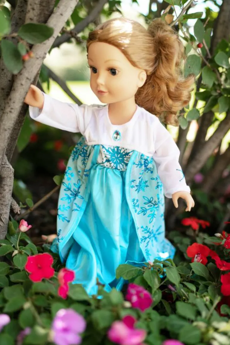 Doll Dress Ups-Little Adventures, LLC Doll Dress Ice Princess