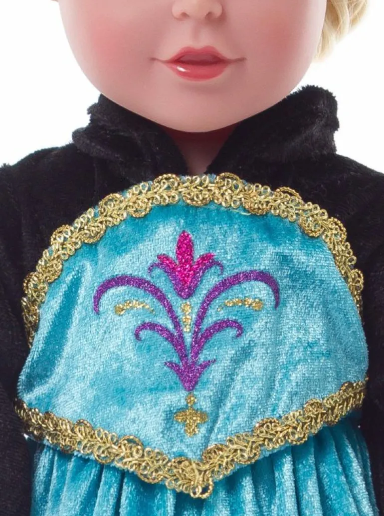 Doll Dress Ups-Little Adventures, LLC Doll Dress Ice Queen Coronation