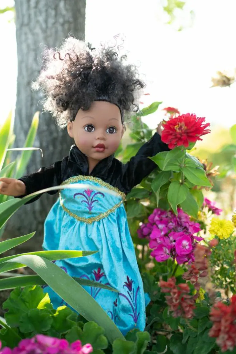Doll Dress Ups-Little Adventures, LLC Doll Dress Ice Queen Coronation