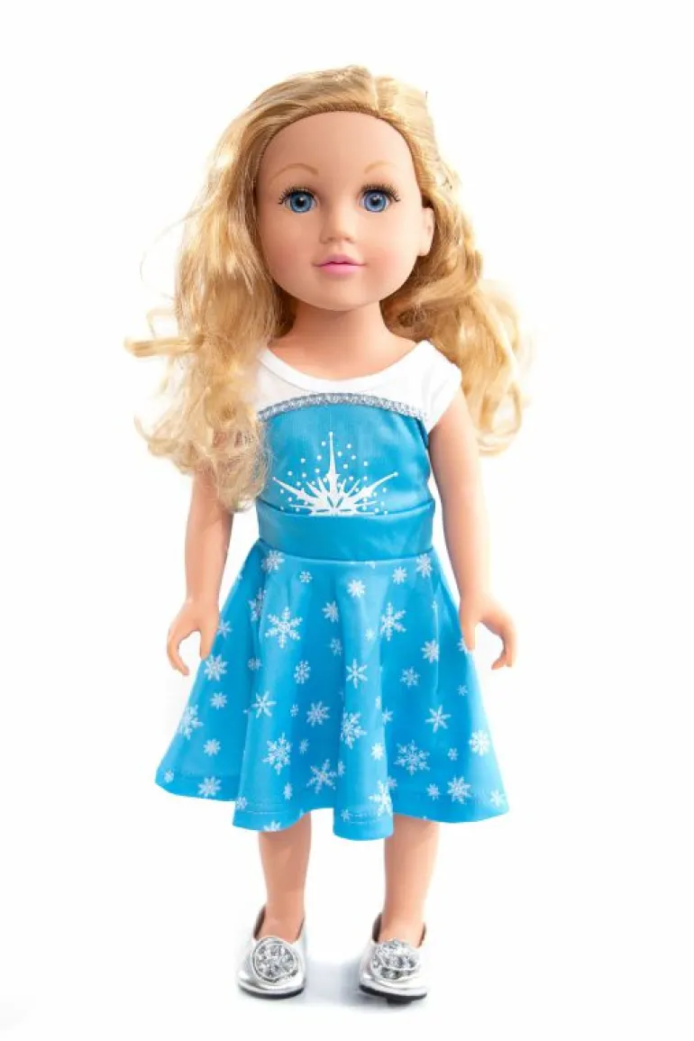 Doll Dress Ups-Little Adventures, LLC Doll Dress Ice Twirl