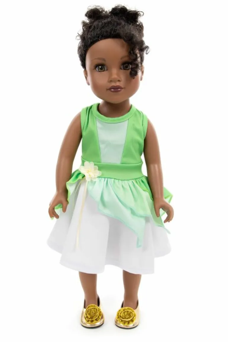 Doll Dress Ups-Little Adventures, LLC Doll Dress Lily Pad Twirl