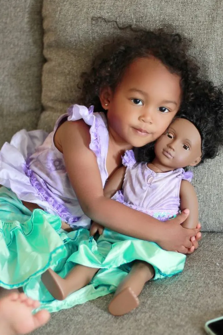 Doll Dress Ups-Little Adventures, LLC Doll Dress Magical Mermaid