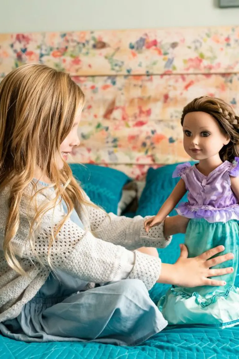 Doll Dress Ups-Little Adventures, LLC Doll Dress Magical Mermaid