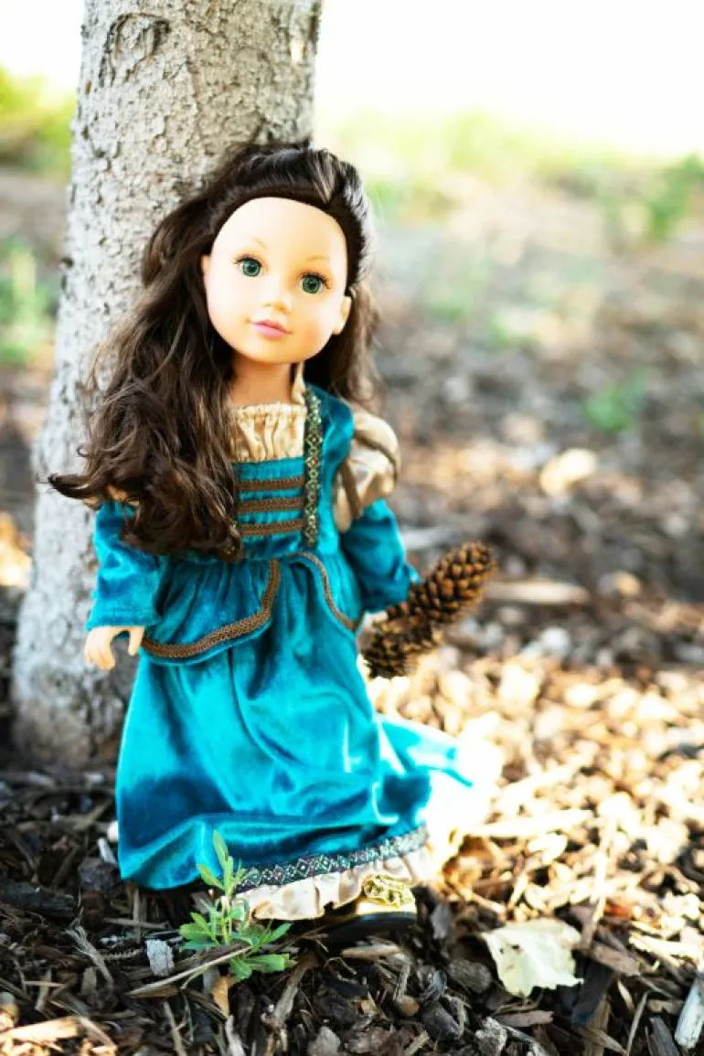 Doll Dress Ups-Little Adventures, LLC Doll Dress Medieval Princess