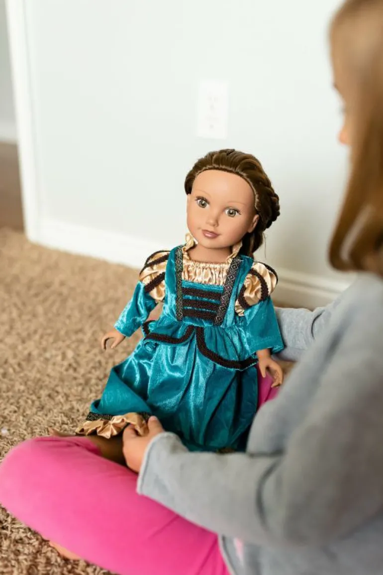 Doll Dress Ups-Little Adventures, LLC Doll Dress Medieval Princess