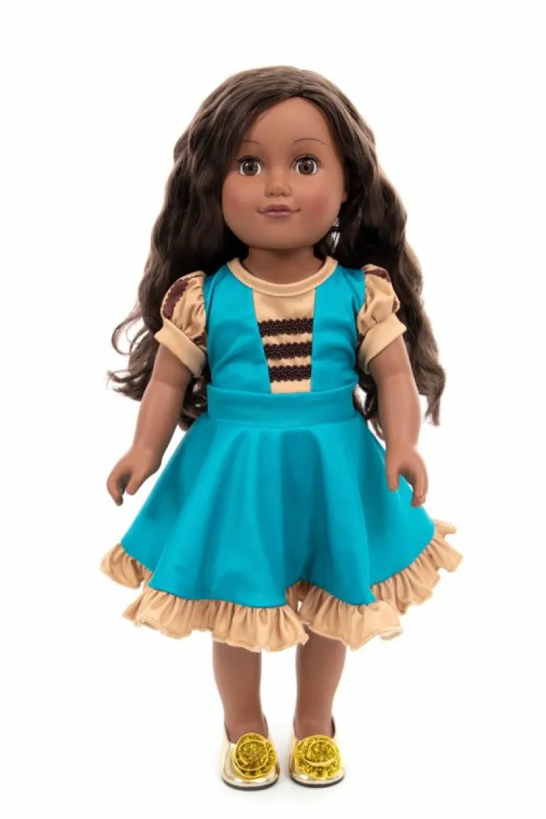 Doll Dress Ups-Little Adventures, LLC Doll Dress Medieval Twirl