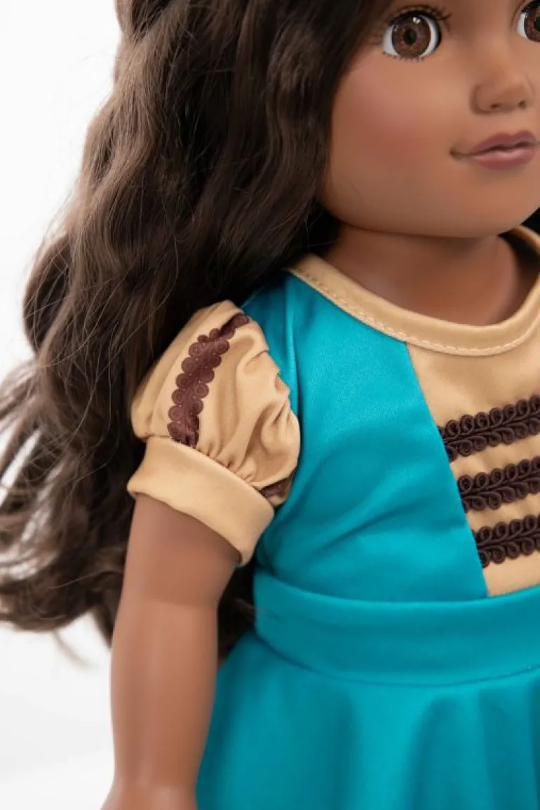 Doll Dress Ups-Little Adventures, LLC Doll Dress Medieval Twirl