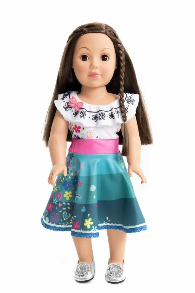 Doll Dress Ups-Little Adventures, LLC Doll Dress Miracle Twirl