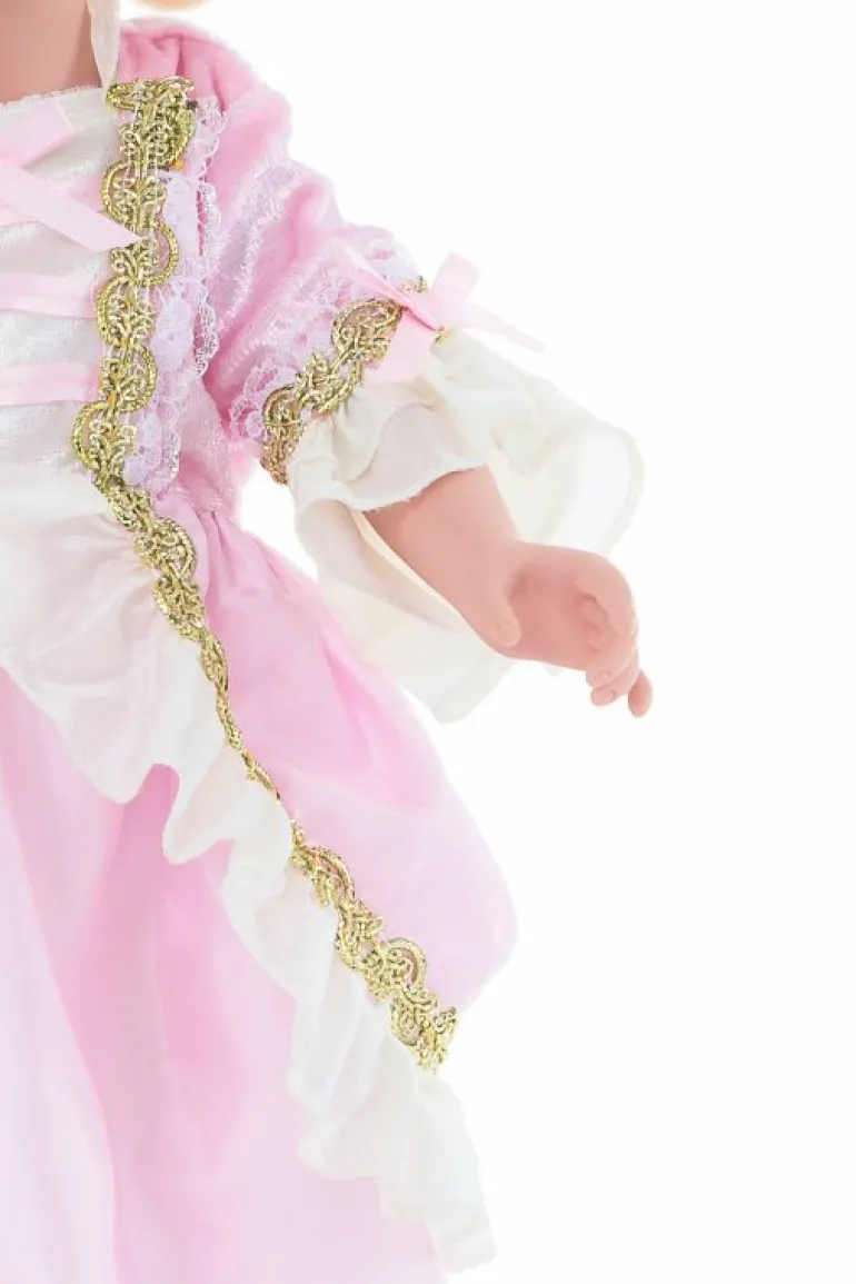 Doll Dress Ups-Little Adventures, LLC Doll Dress Pink Vintage Princess