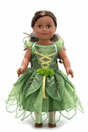 Doll Dress Ups-Little Adventures, LLC Doll Dress Pixie Tinkerbell Fairy with Wings