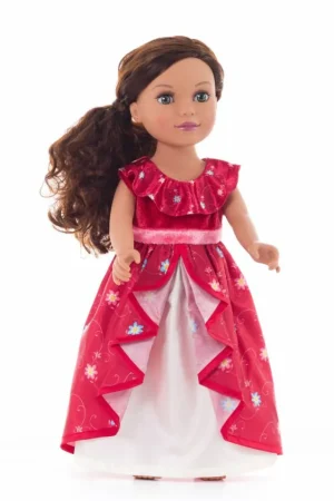 Doll Dress Ups-Little Adventures, LLC Doll Dress Ruby Princess