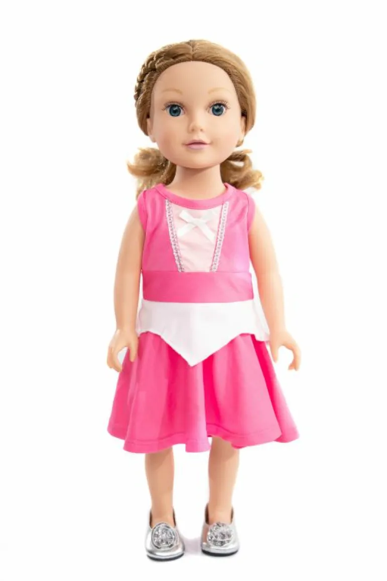 Doll Dress Ups-Little Adventures, LLC Doll Dress Sleeping Beauty Twirl