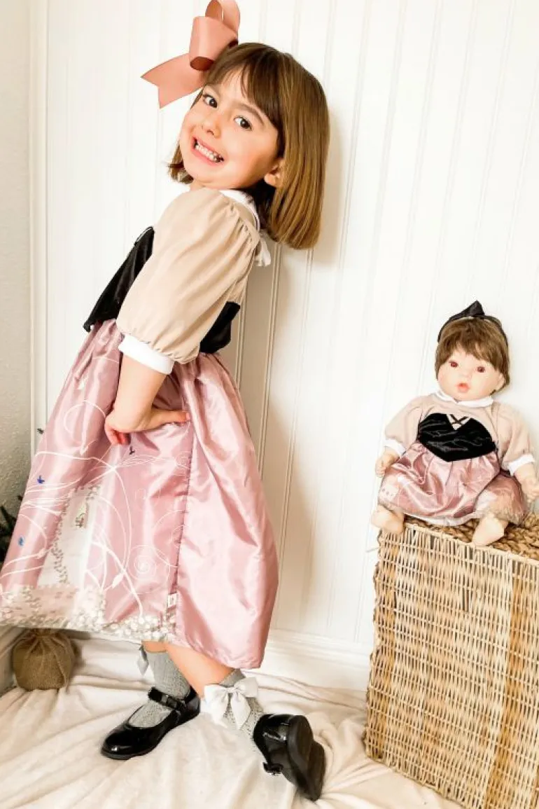 Doll Dress Ups-Little Adventures, LLC Doll Dress Sleeping Beauty Day Dress