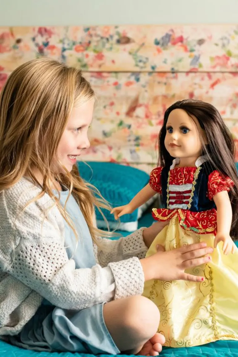 Doll Dress Ups-Little Adventures, LLC Doll Dress Snow White