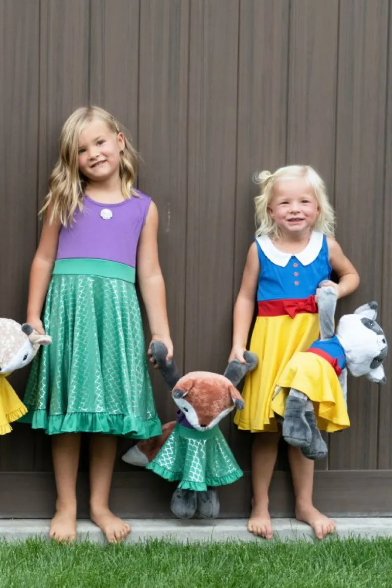 Doll Dress Ups-Little Adventures, LLC Doll Dress Snow White Twirl
