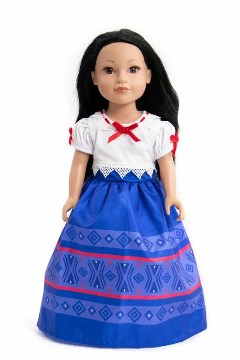 Doll Dress Ups-Little Adventures, LLC Doll Dress Strong Princess