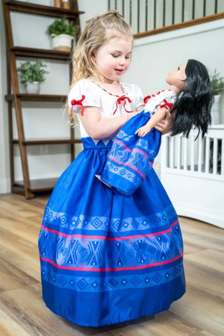 Doll Dress Ups-Little Adventures, LLC Doll Dress Strong Princess