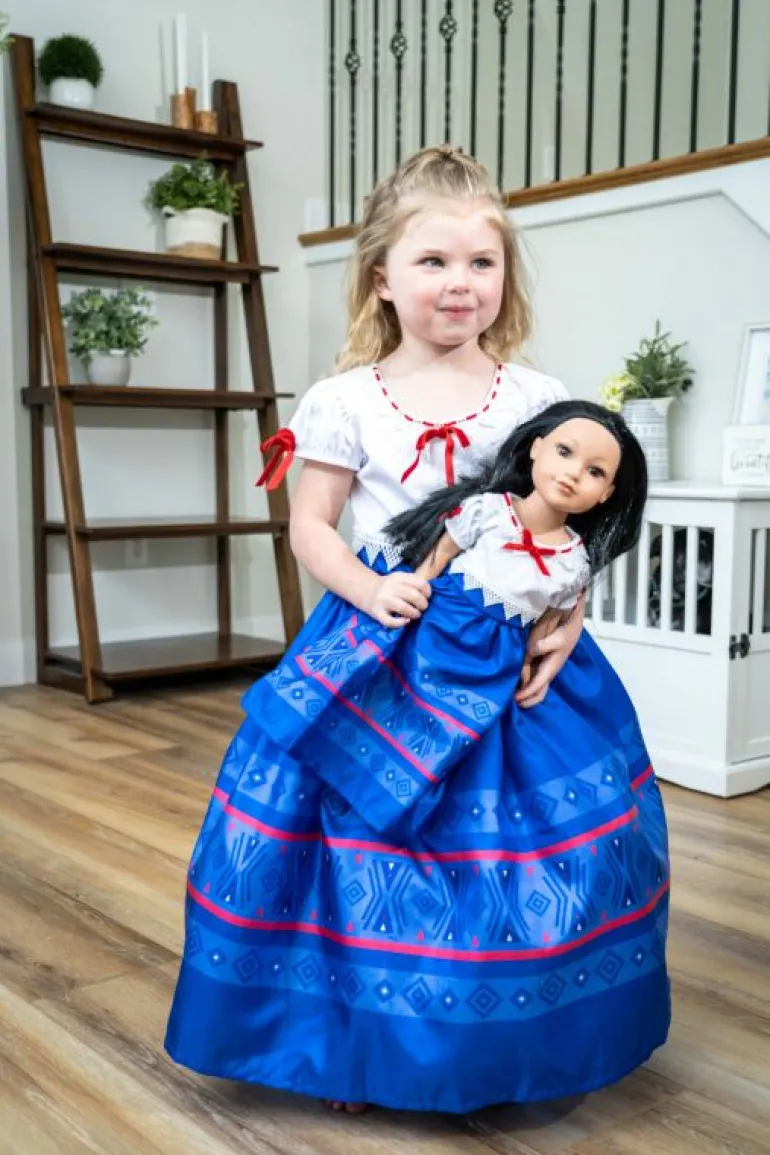 Doll Dress Ups-Little Adventures, LLC Doll Dress Strong Princess