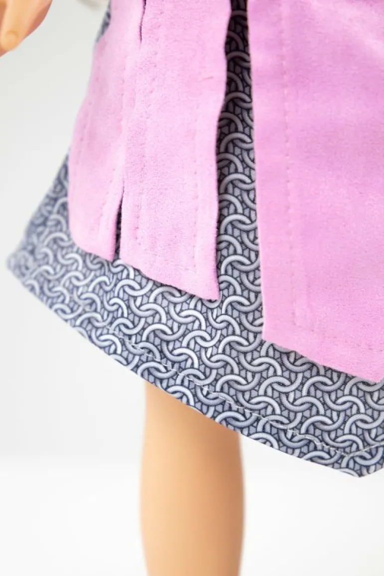 Doll Dress Ups | Little Hero Designed Dress Ups-Little Adventures, LLC Doll Dress Warrior Princess Zoie