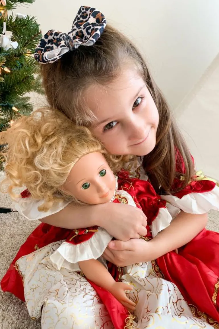 Doll Dress Ups-Little Adventures, LLC Doll Dress Winter Beauty